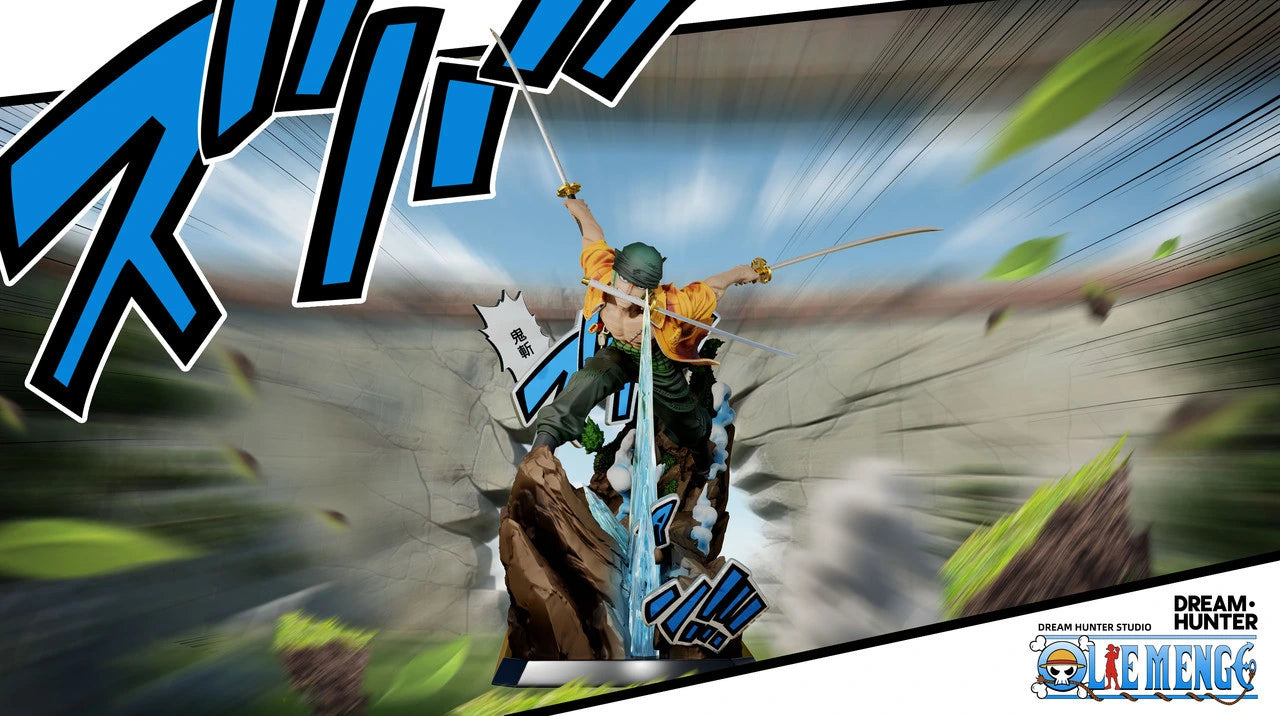 Preventa Resina Roronoa Zoro Figura One Piece  Dream Hunter  Estudio