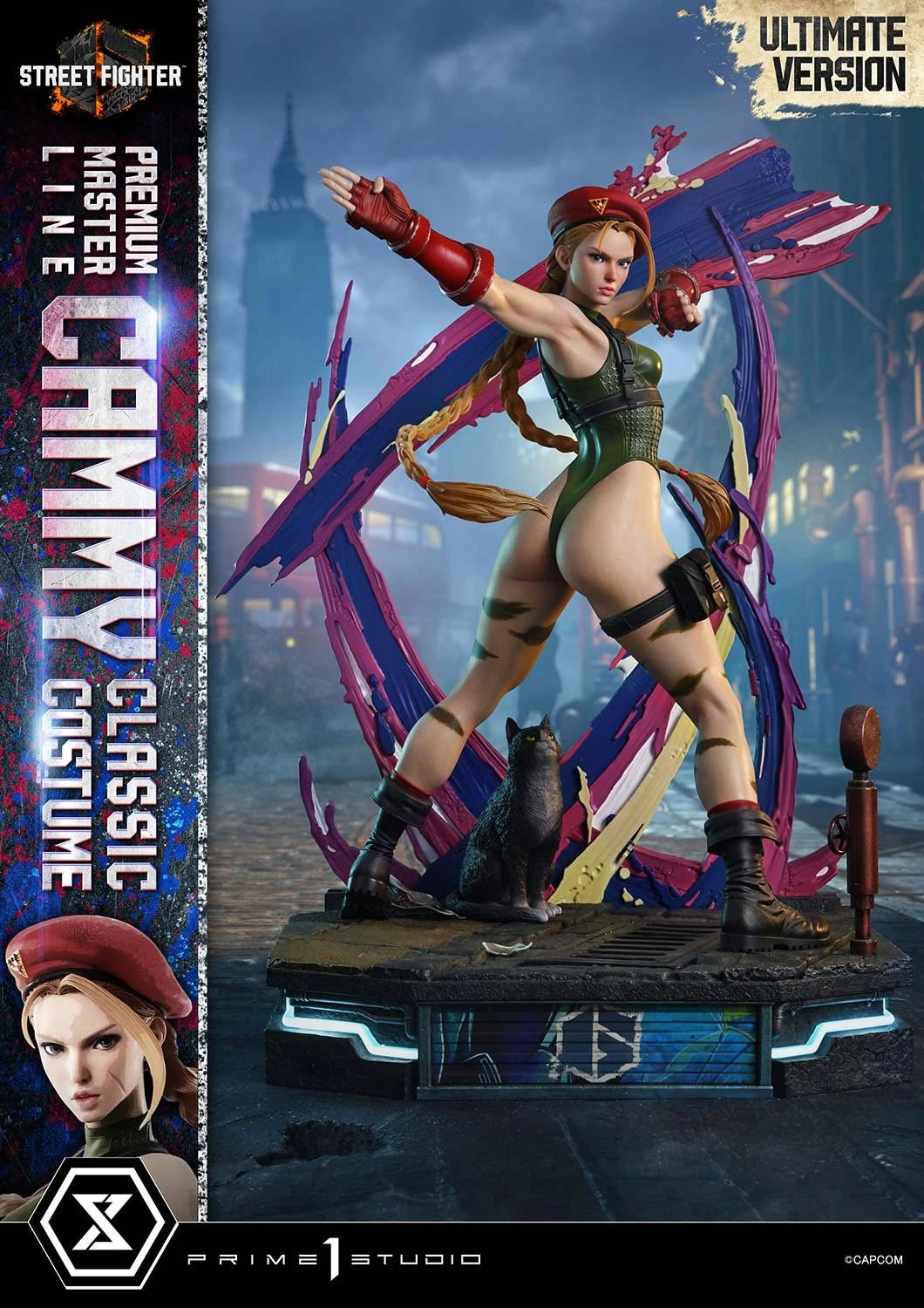 Preventa Resina Cammy Figura Street Fighter 1/4 Prime 1 Estudio (Licencia)