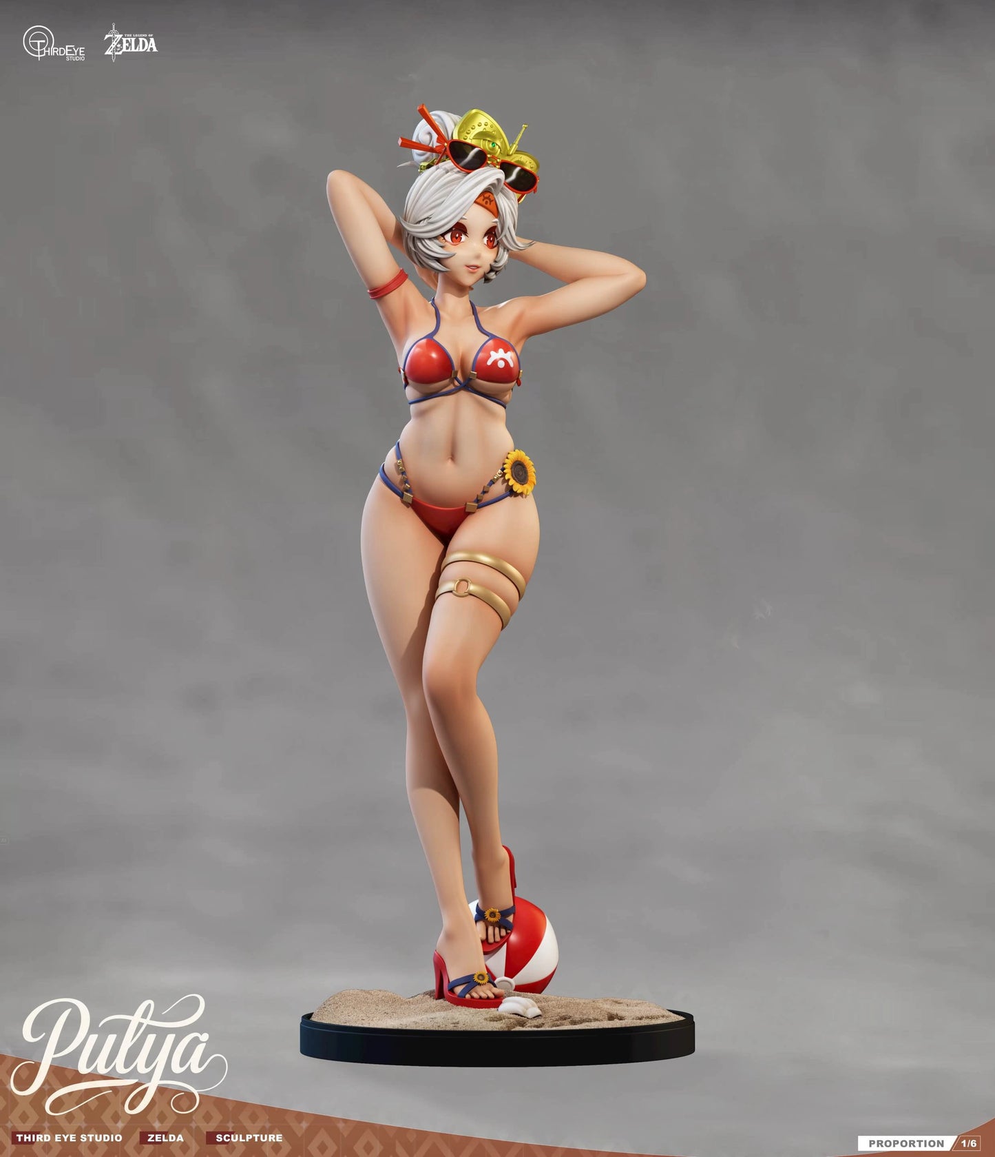 Preventa Resina Purah Figura The Legend Of Zelda Third Eye Estudio