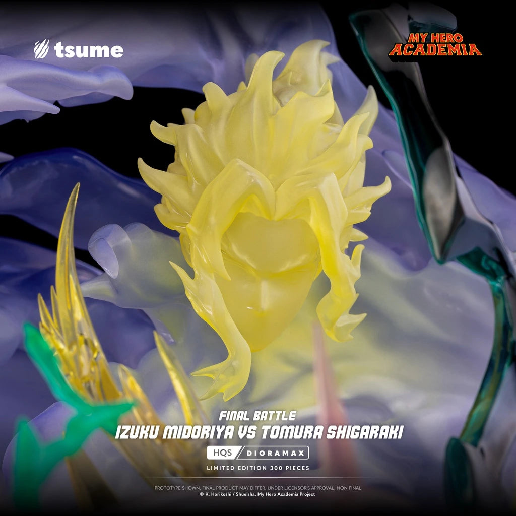 Preventa Resina Izuku Midoriya vs Tomura Shigaraki Figura My Hero Academia  Tsume Art (Licencia) Estudio