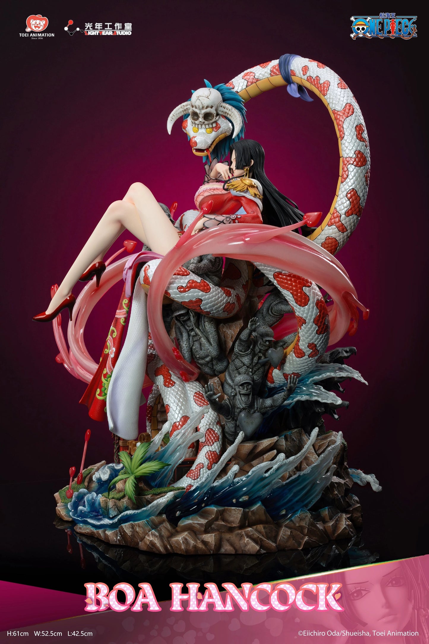 Preventa Resina Boa Hancock Figura One Piece Light Year (Licencia) Estudio