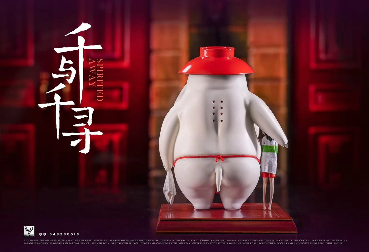 Preventa Resina Chihiro & Radish Spirit Figura El Viaje de Chihiro White Deer  Estudio