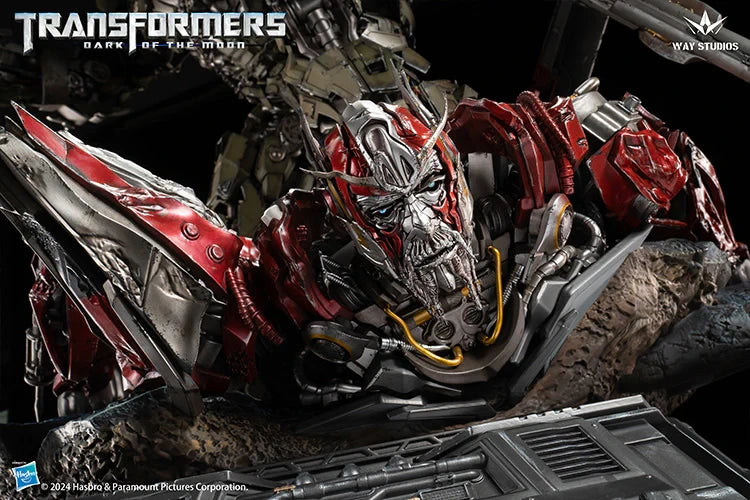 Preventa Resina Megatron Figura Transformers: El lado oscuro de la Luna Way Estudio