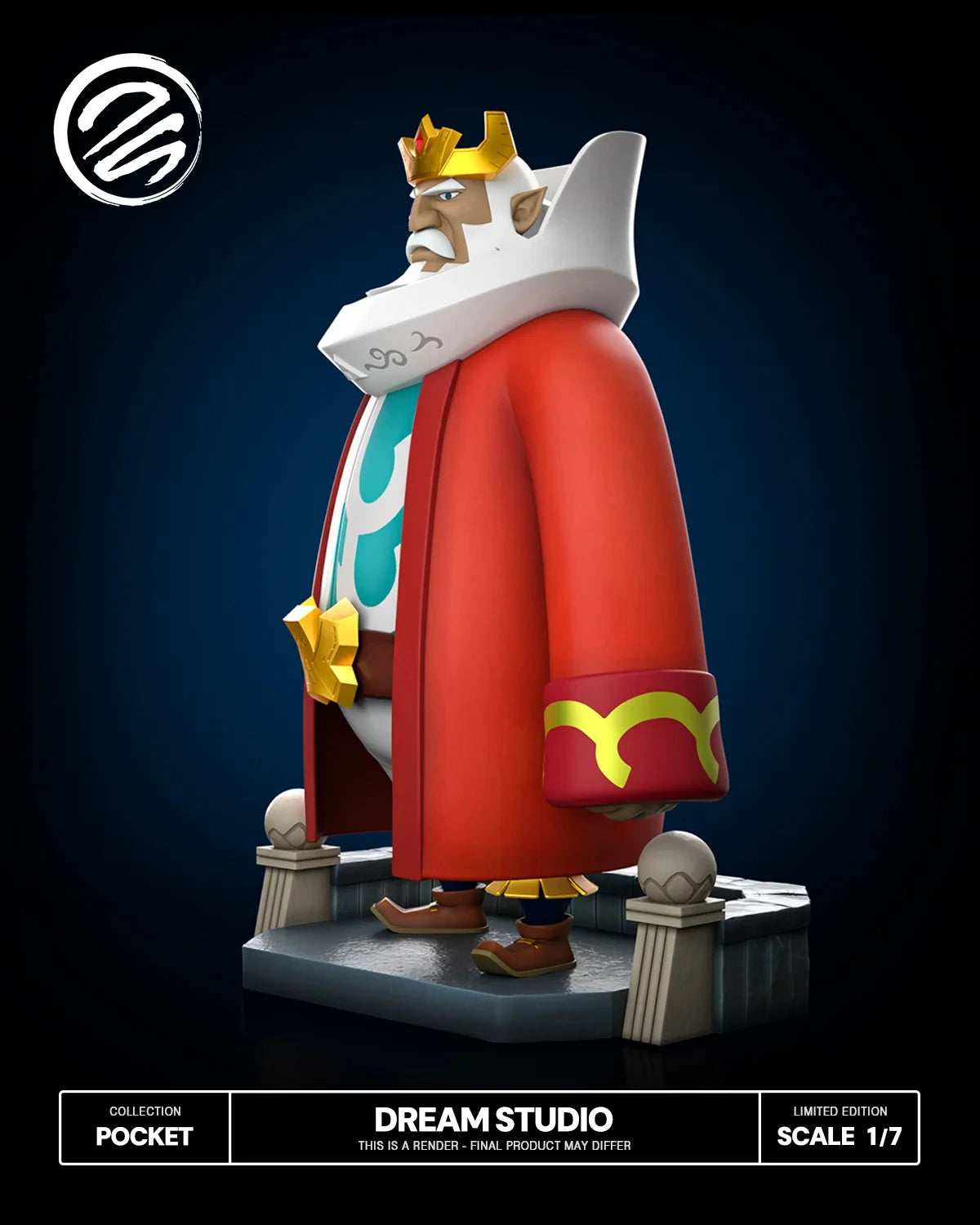 Preventa Resina Rey Hyrule & Princesa Zelda Figura The Legend of Zelda Dream Estudio
