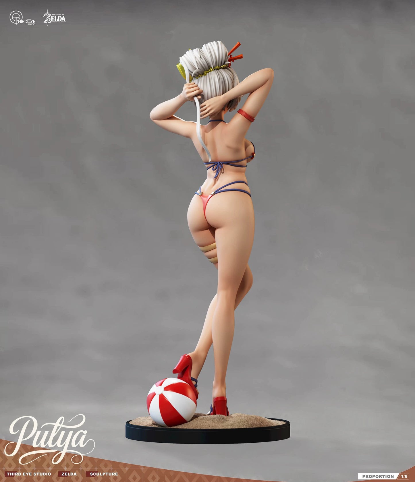 Preventa Resina Purah Figura The Legend Of Zelda Third Eye Estudio