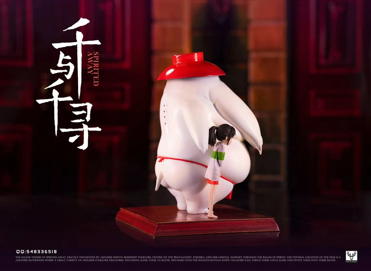 Preventa Resina Chihiro & Radish Spirit Figura El Viaje de Chihiro White Deer  Estudio