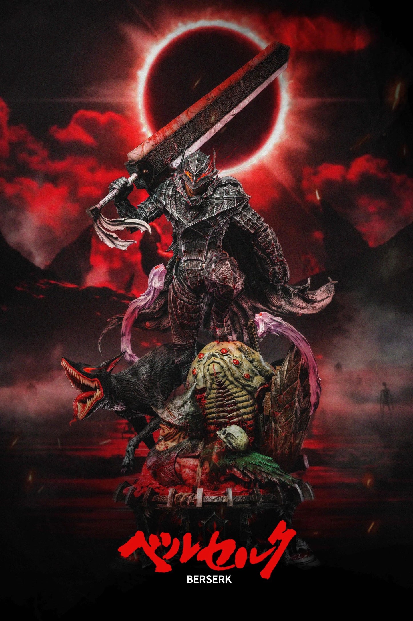 Preventa Resina Guts Figura Berserk  Dream Boat & Apex Collectibles  Estudio
