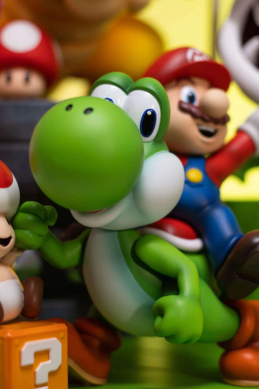Preventa Resina Mario Family Figura Super Mario Bros T Estudio