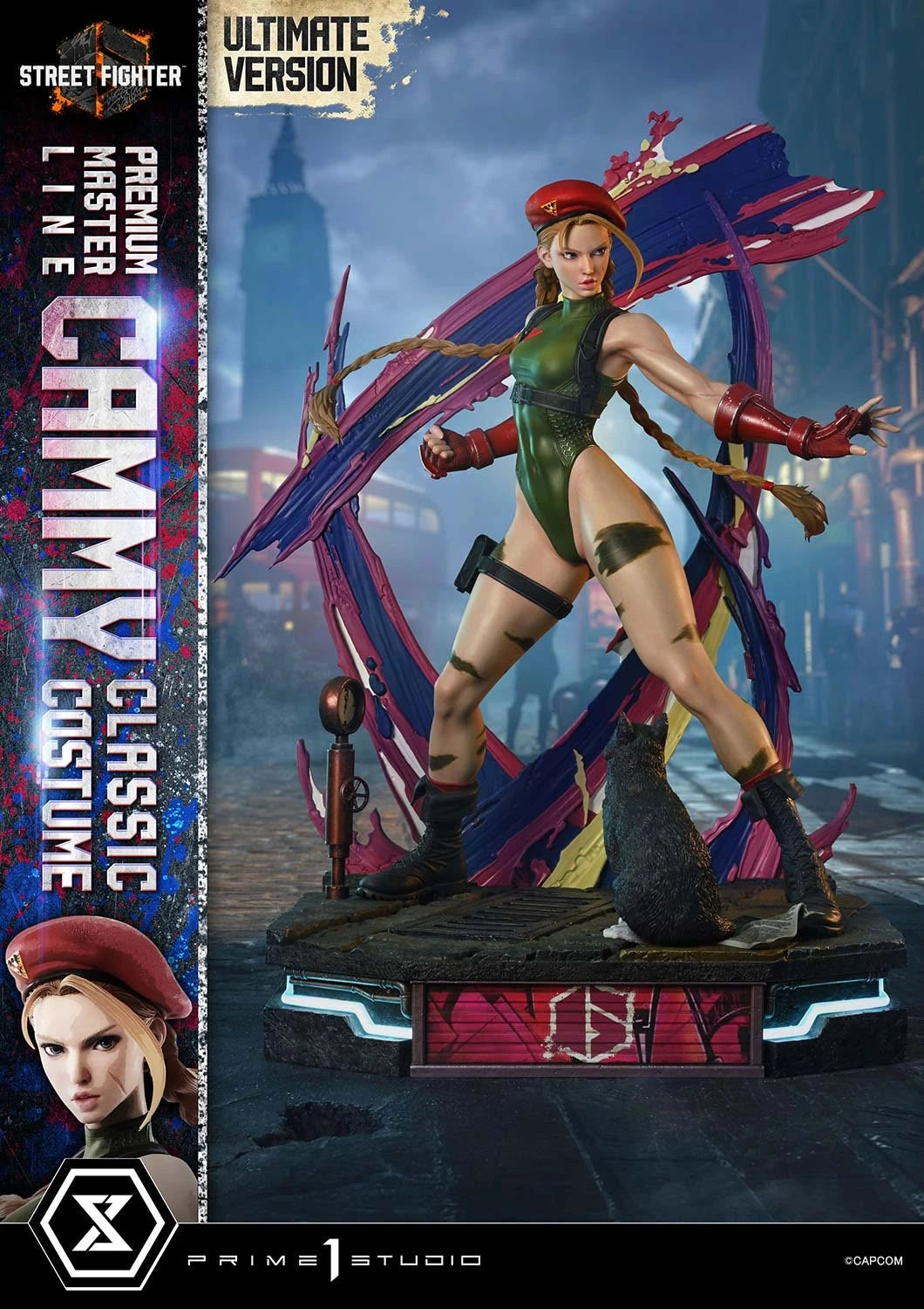Preventa Resina Cammy Figura Street Fighter 1/4 Prime 1 Estudio (Licencia)