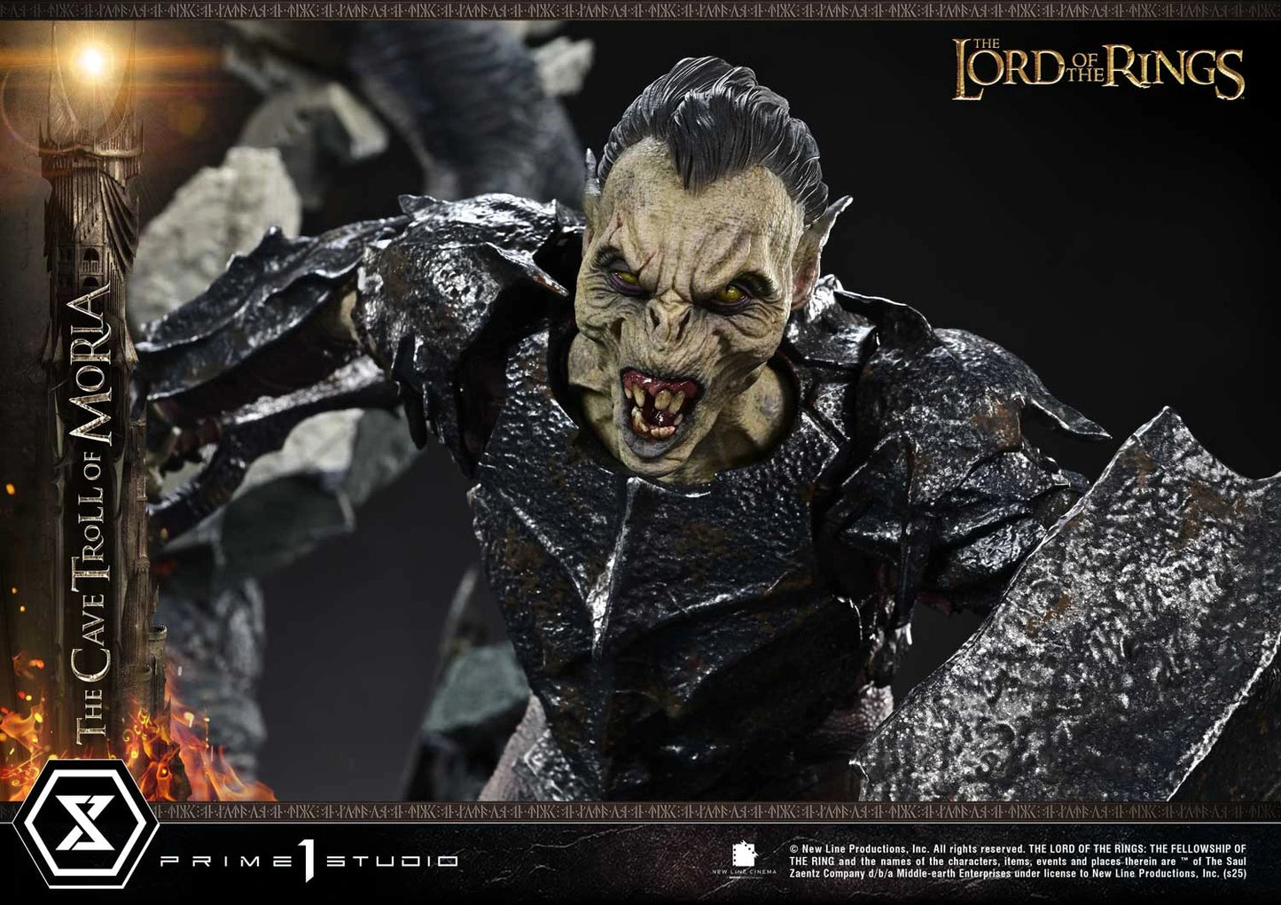 Preventa Resina Cave Troll of Moria Figura The Lord of the Rings Prime 1 (Licencia) Estudio