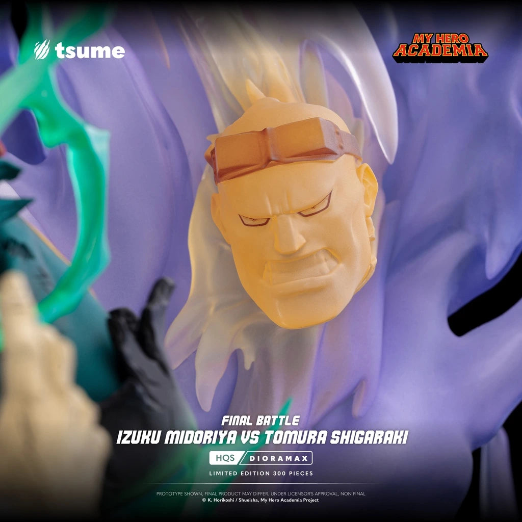 Preventa Resina Izuku Midoriya vs Tomura Shigaraki Figura My Hero Academia  Tsume Art (Licencia) Estudio