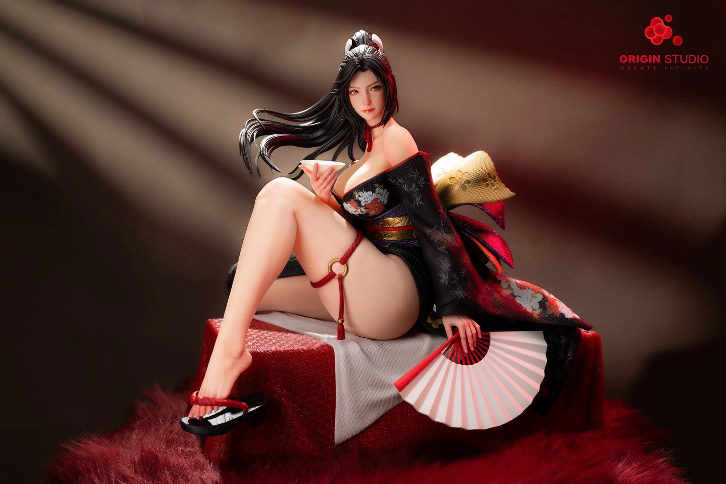 Preventa Resina Mai Shiranui Figura Street Fighter Origin Estudio