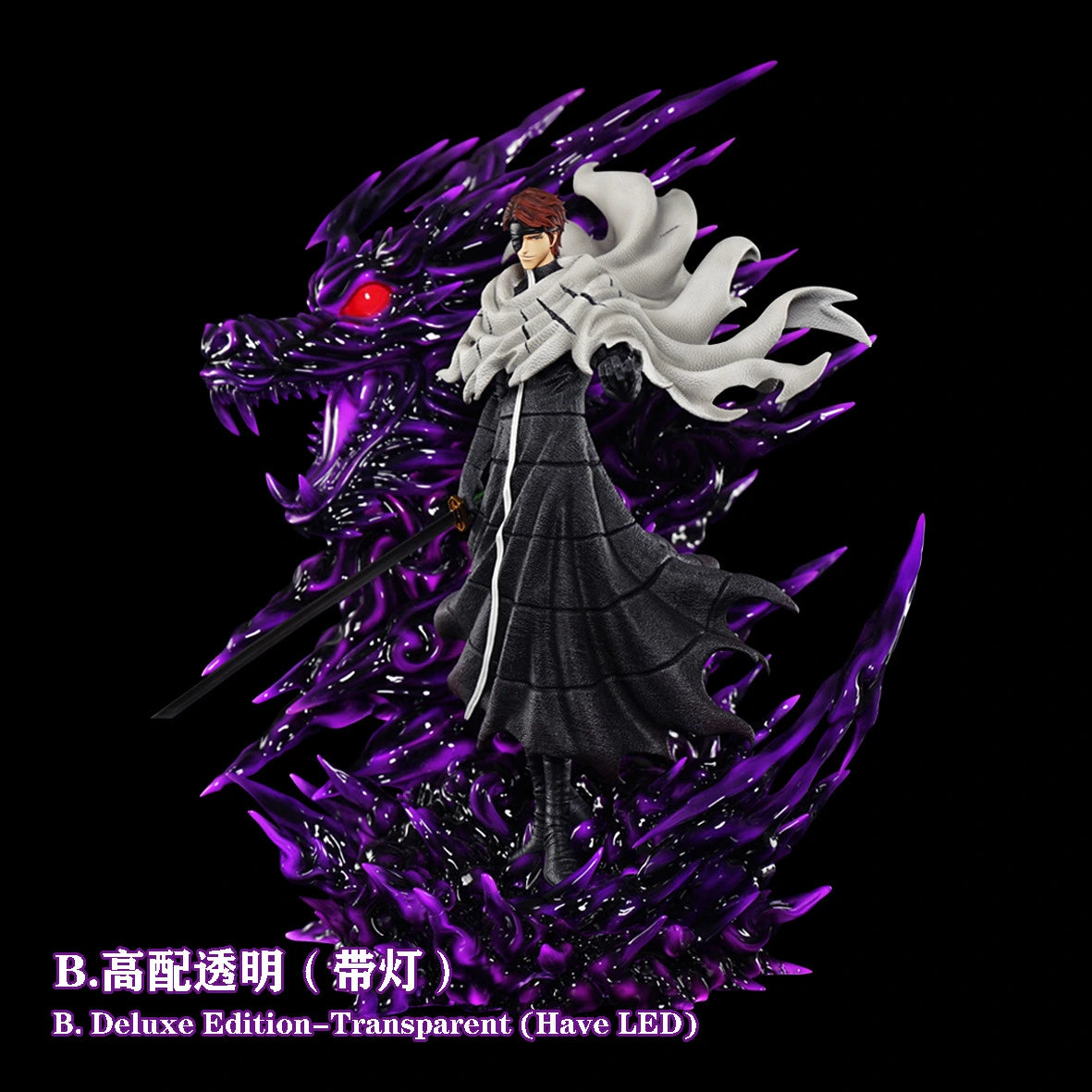 Preventa Resina Aizen Sosuke Figura Bleach HXHENG & Cheng Estudio