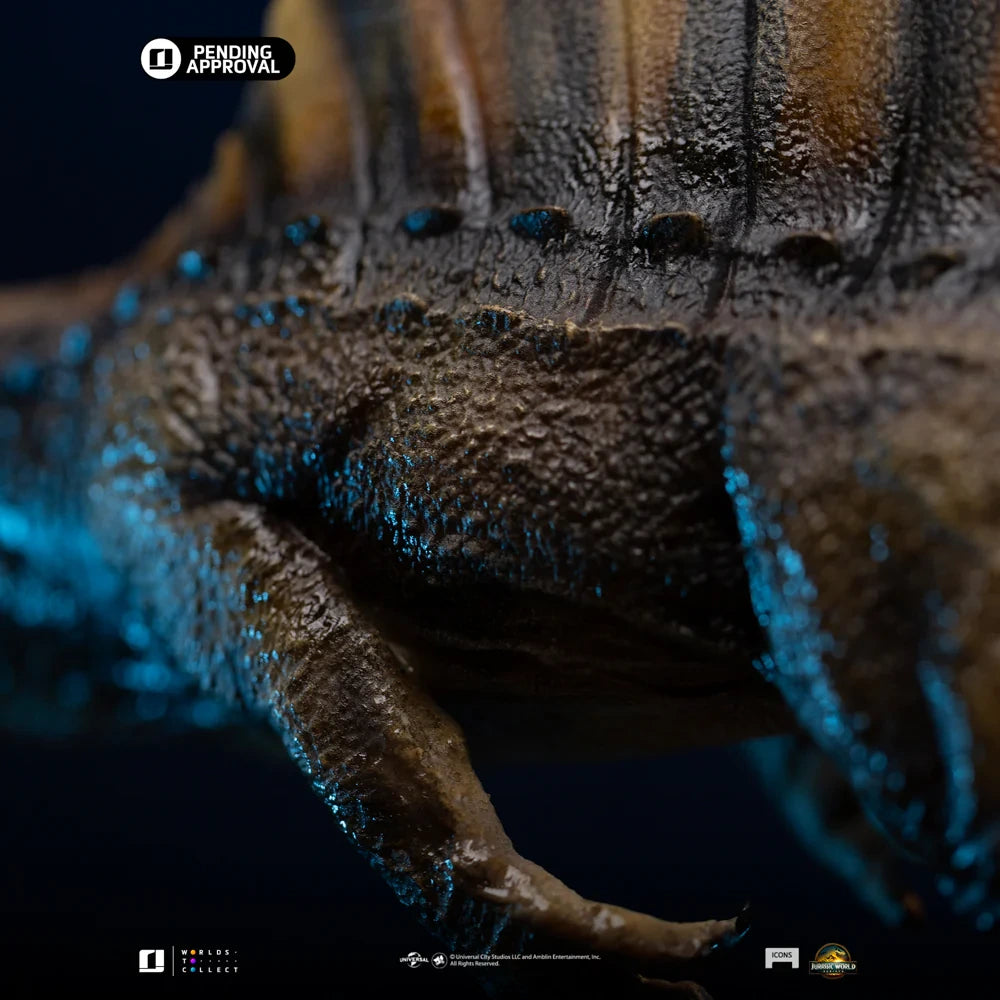 Preventa Resina Spinosaurus Figura Jurassic World: Renace  Iron (Licencia) Estudio