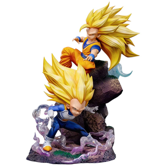 Preventa Resina Goku & Vegeta Figura Dragon Ball Jing Zhi  Estudio