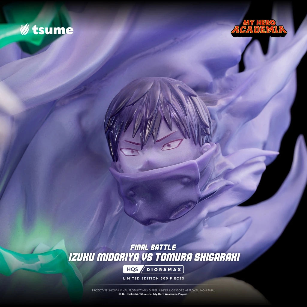 Preventa Resina Izuku Midoriya vs Tomura Shigaraki Figura My Hero Academia  Tsume Art (Licencia) Estudio