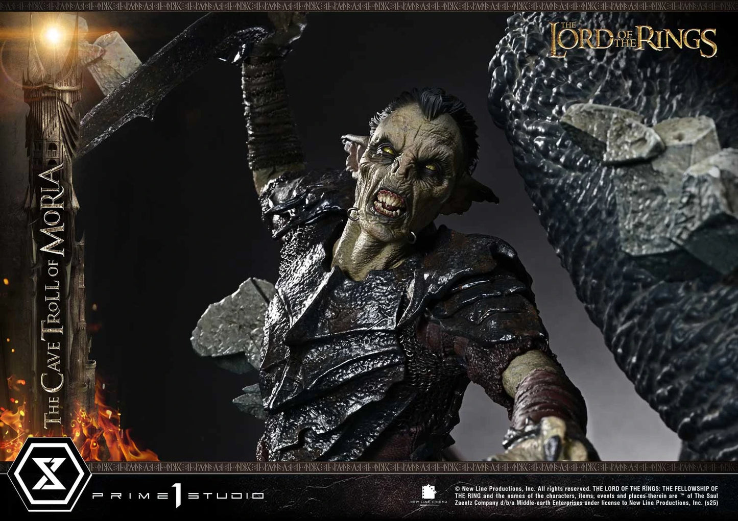 Preventa Resina Cave Troll of Moria Figura The Lord of the Rings Prime 1 (Licencia) Estudio