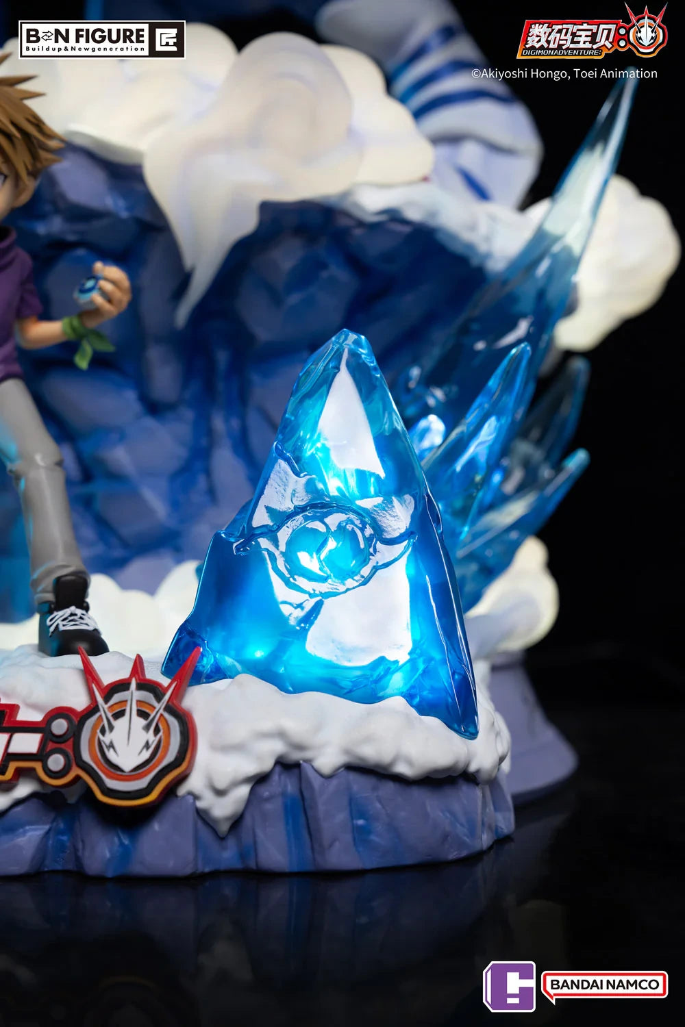 Preventa Resina Ishida Yamato & Metal Garurumon Figura Digimon Adventure Bandai Namco (Licencia) Estudio