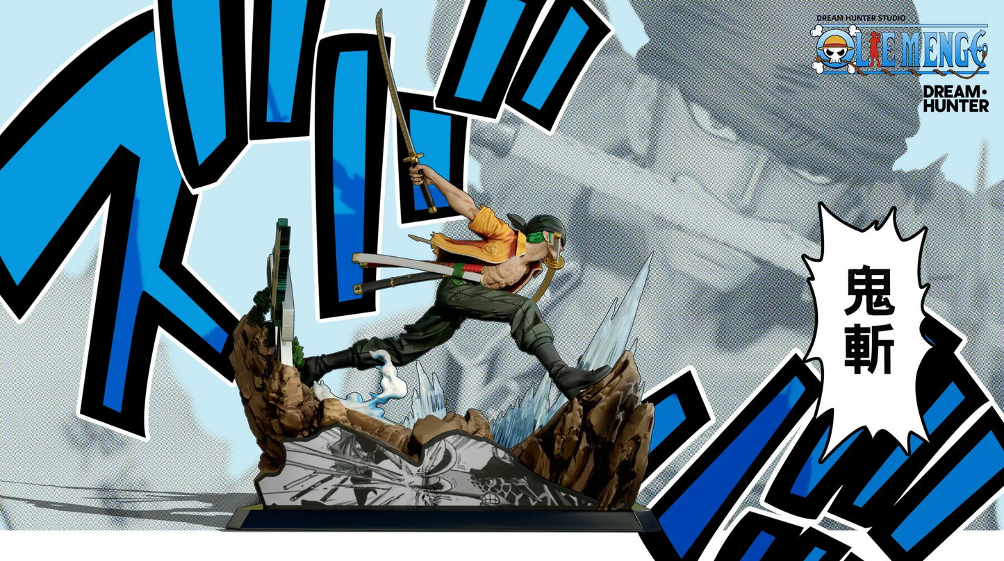 Preventa Resina Roronoa Zoro Figura One Piece  Dream Hunter  Estudio