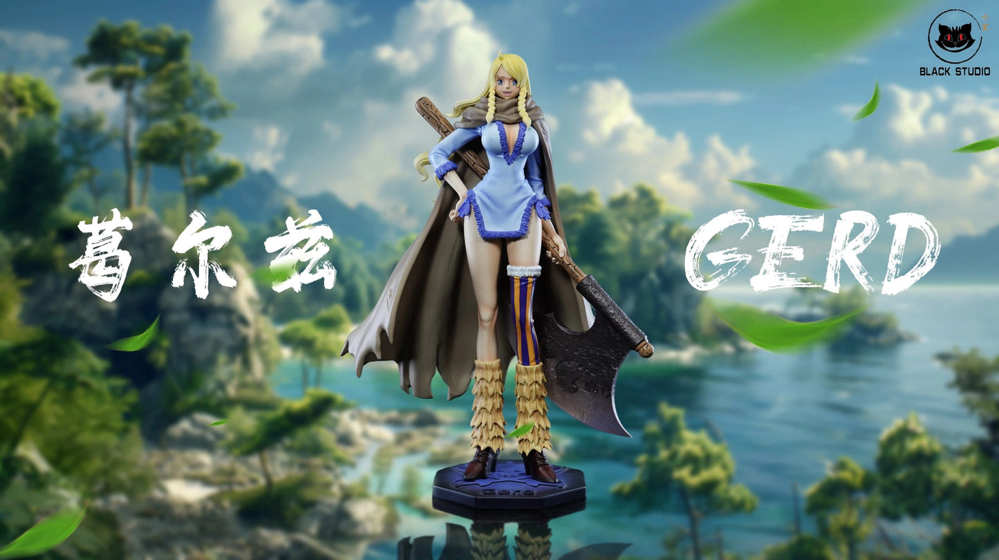 Preventa Resina Gerd Figura One Piece Black Estudio