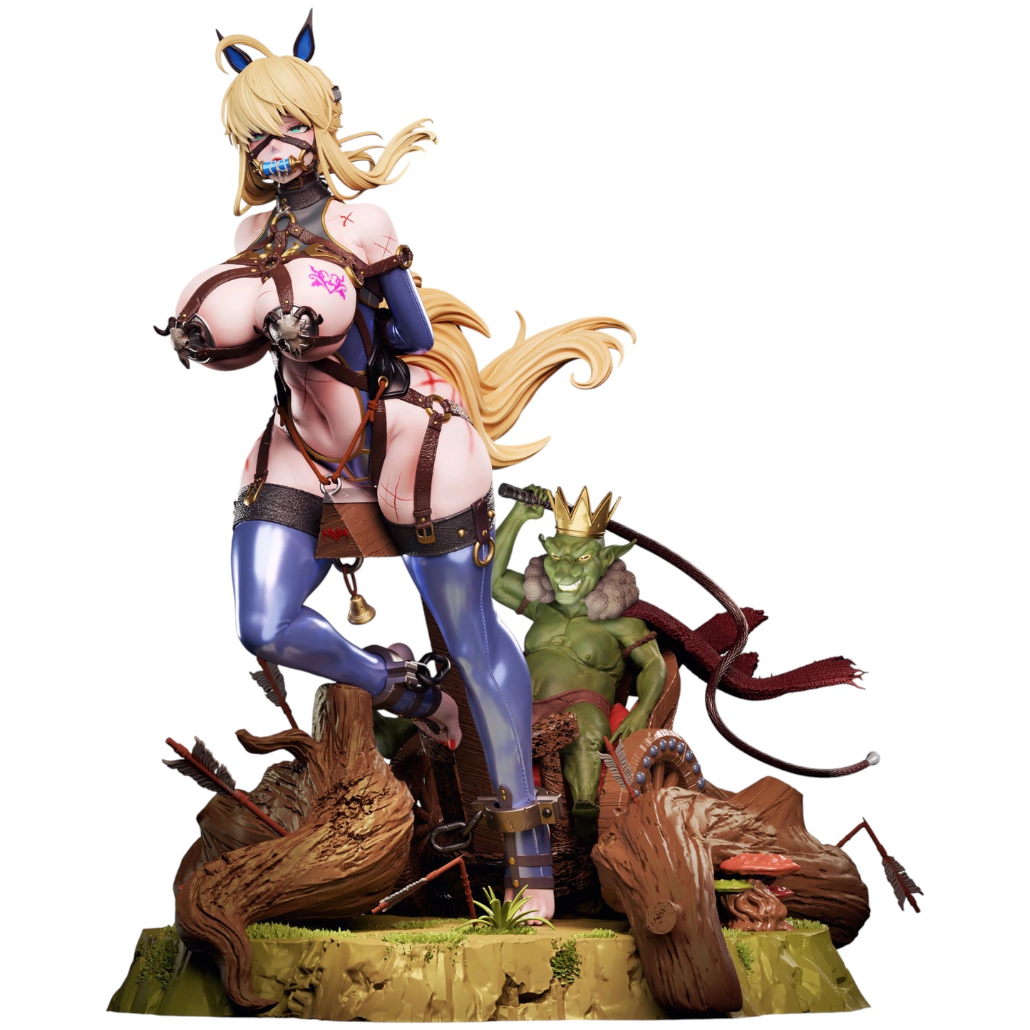 Preventa Resina Saber & Goblin Figura Fate/Grand Order Demon Core Estudio