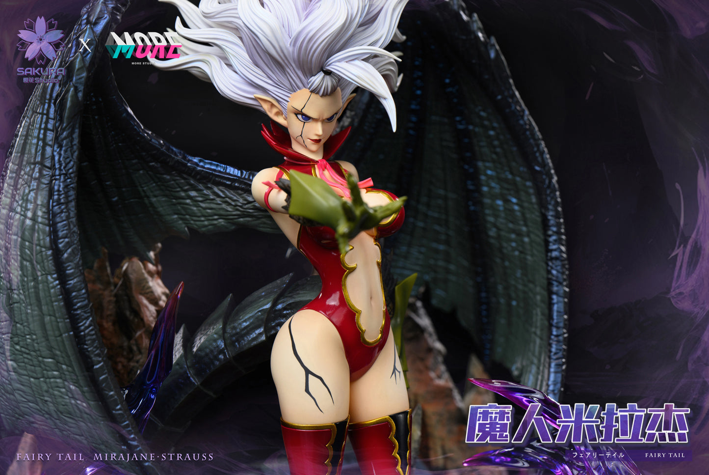 Preventa Resina Mirajane Figura Fairy Tail Sakura x More Estudio
