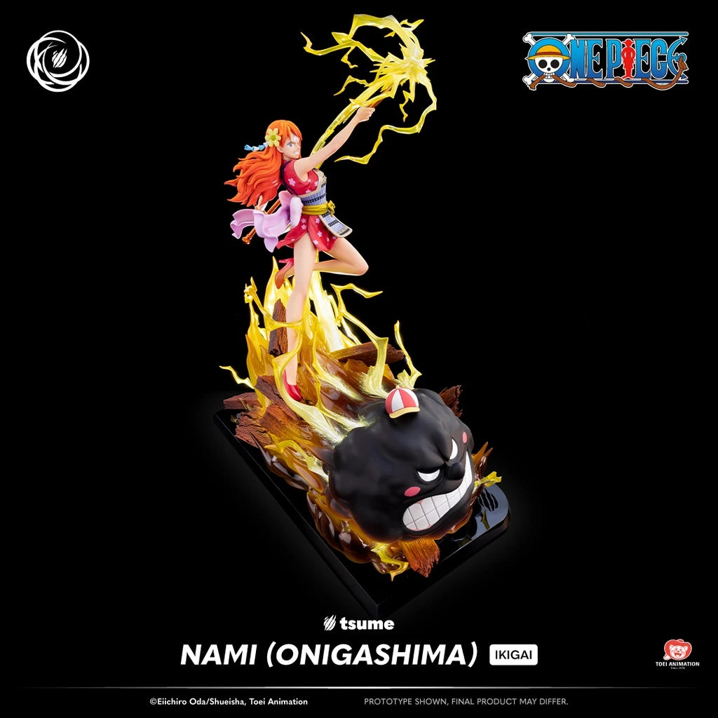 Preventa Resina Nami  Figura One Piece Tsume Art (Licencia) Estudio