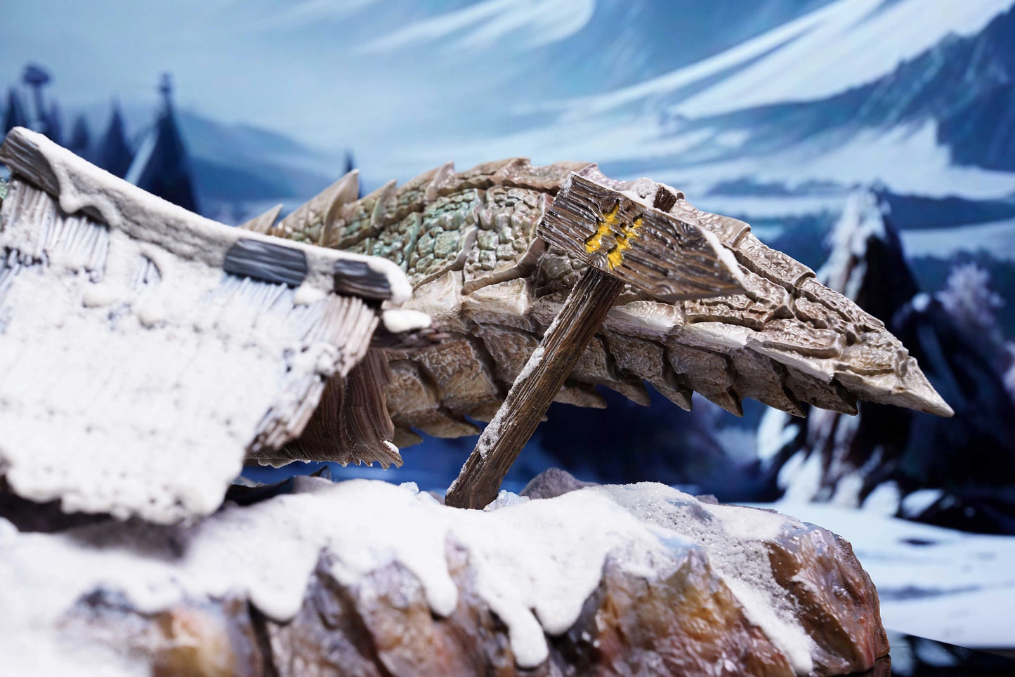 Preventa Resina Ukanlos Figura Monster Hunter Dragon Frontier Estudio