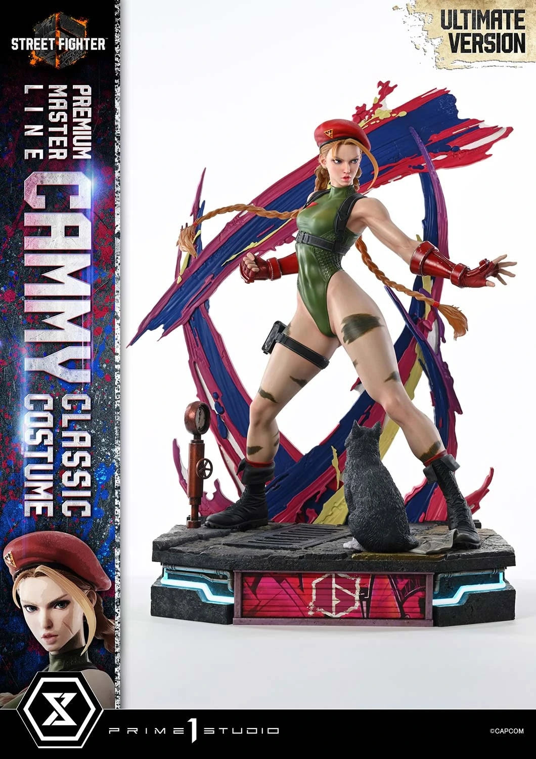 Preventa Resina Cammy Figura Street Fighter 1/4 Prime 1 Estudio (Licencia)