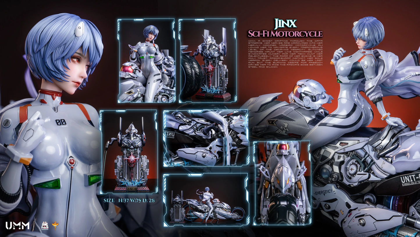 Preventa Resina Rei Ayanami Figura Evangelion DT Estudio