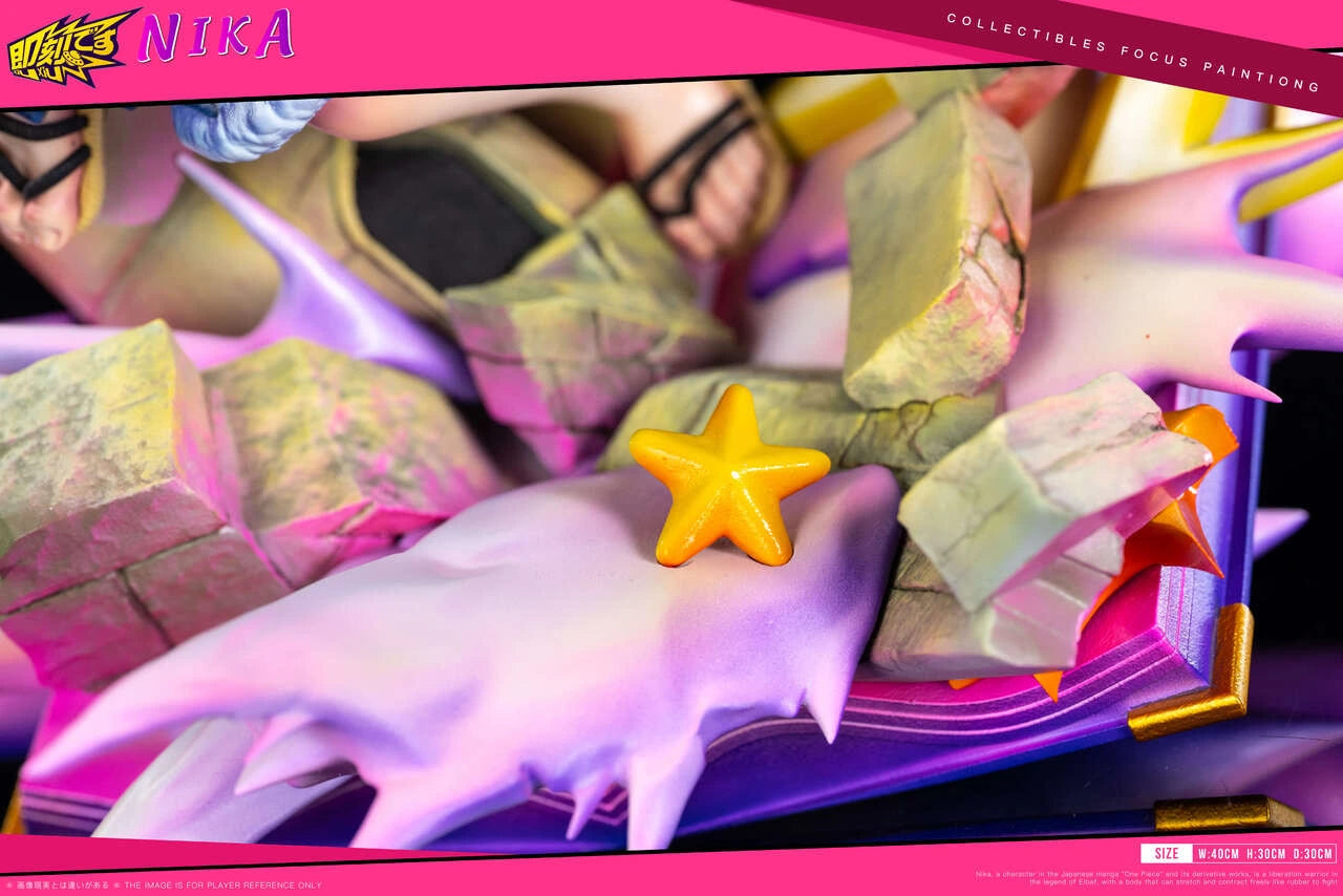 Preventa Resina Monkey D. Luffy "Nika" Figura One Piece JiKe Estudio