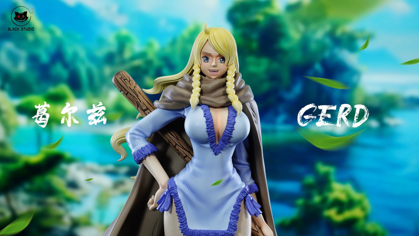 Preventa Resina Gerd Figura One Piece Black Estudio