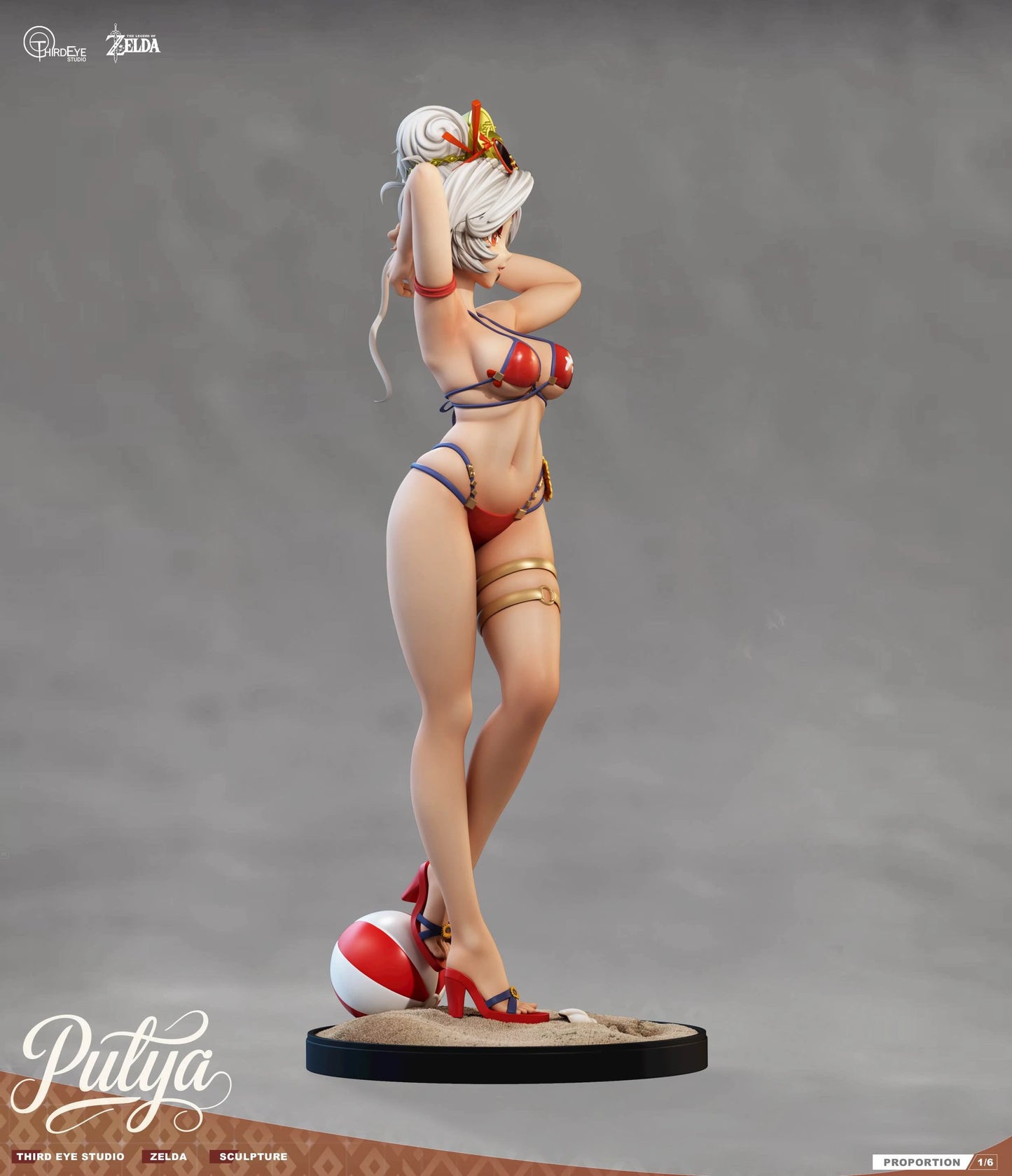 Preventa Resina Purah Figura The Legend Of Zelda Third Eye Estudio