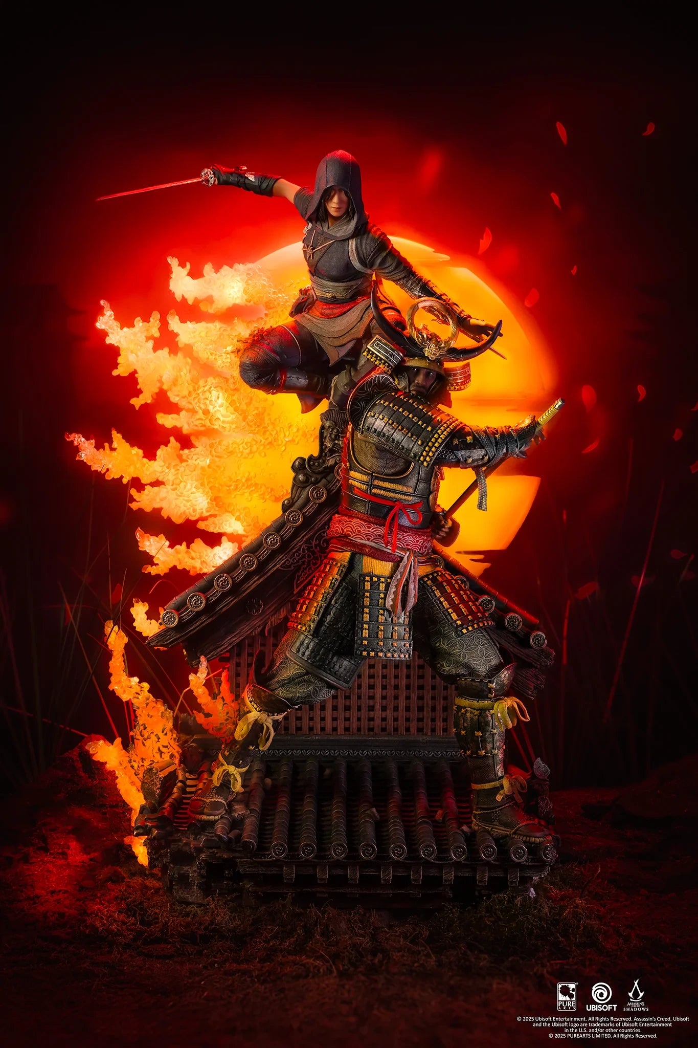 Preventa Resina Naoe & Yasuke Figura Assassin's Creed Shadows Pure Arts (Licencia) Estudio