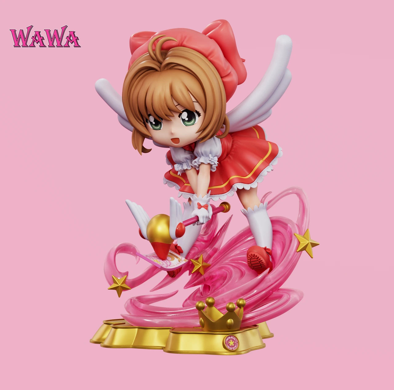 Preventa Resina Sakura Kinomoto Figura Sakura Card Captor WAWA Estudio