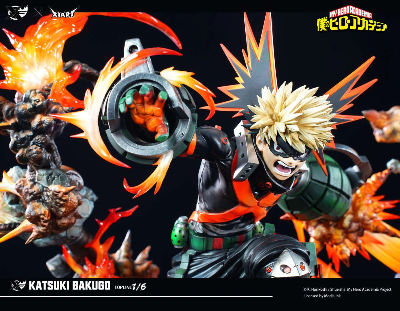 Preventa Resina Katsuki Bakugo & Midoriya Izuku Figura My Hero Academia XFirre & X1ART (Licencia) Estudio