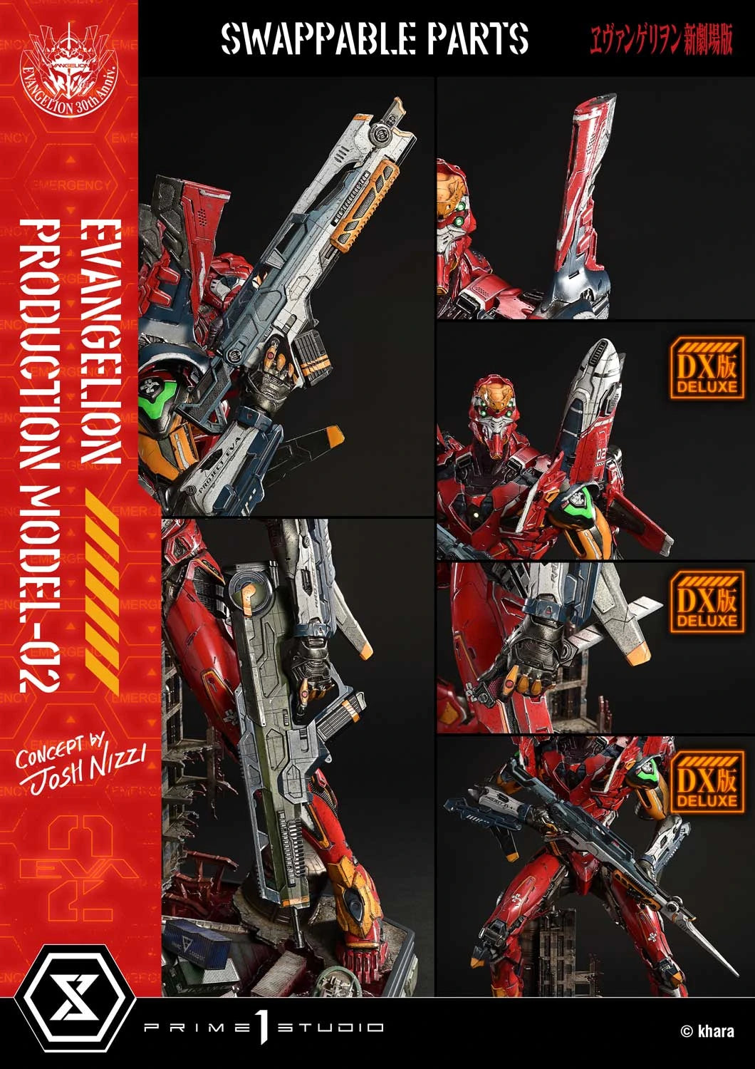 Preventa Resina Model-02 Figura Evangelion Prime 1 (Licencia) Estudio
