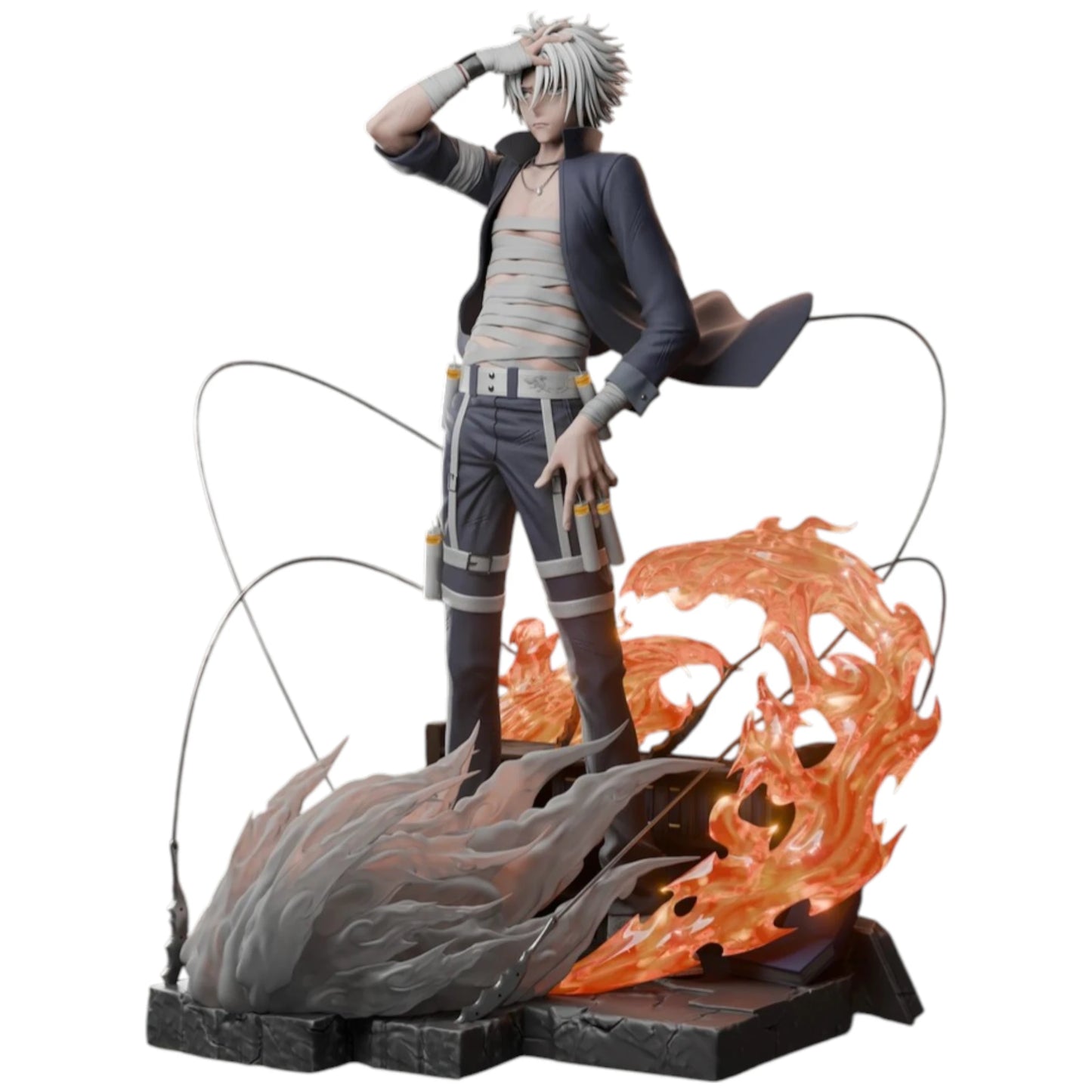 Preventa Resina Gokudera Hayato Figura Katekyo Hitman Reborn! Freedom Estudio