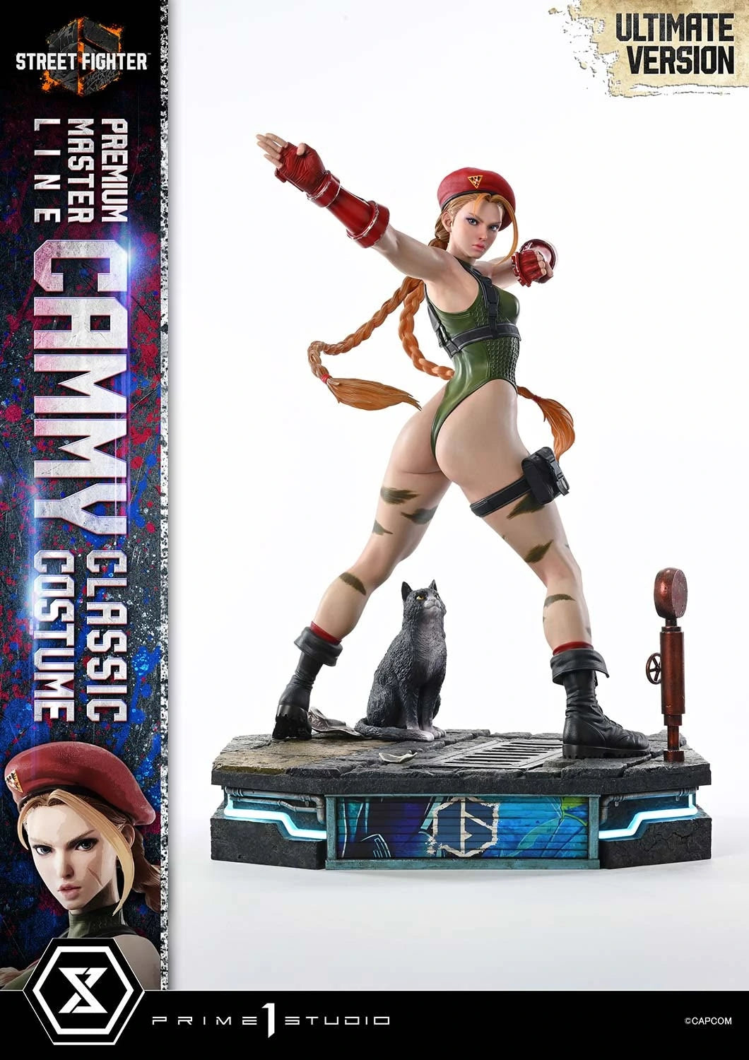 Preventa Resina Cammy Figura Street Fighter 1/4 Prime 1 Estudio (Licencia)