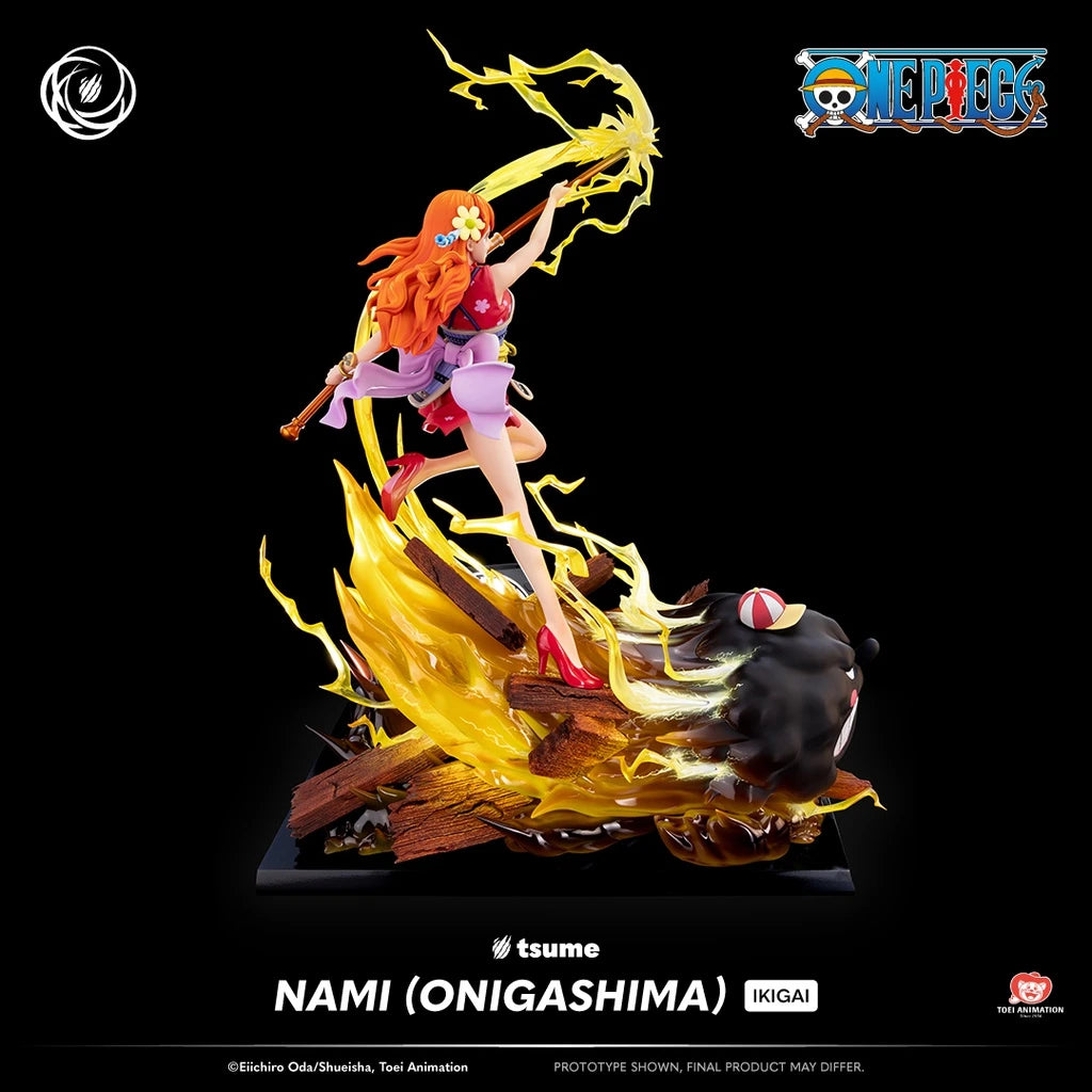 Preventa Resina Nami  Figura One Piece Tsume Art (Licencia) Estudio