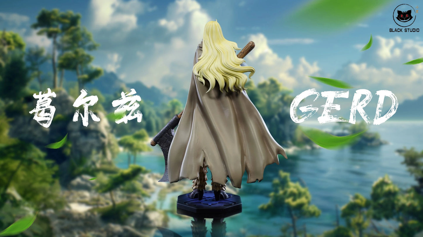 Preventa Resina Gerd Figura One Piece Black Estudio