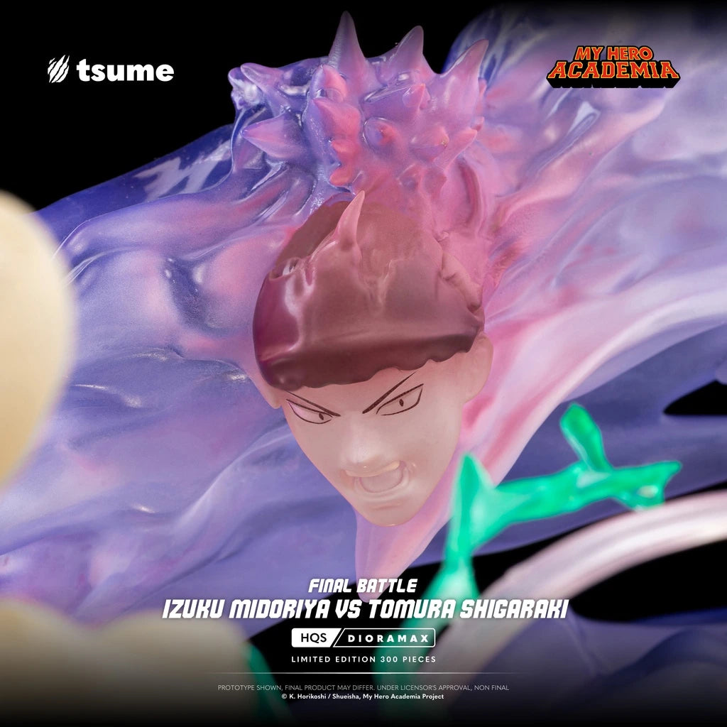 Preventa Resina Izuku Midoriya vs Tomura Shigaraki Figura My Hero Academia  Tsume Art (Licencia) Estudio
