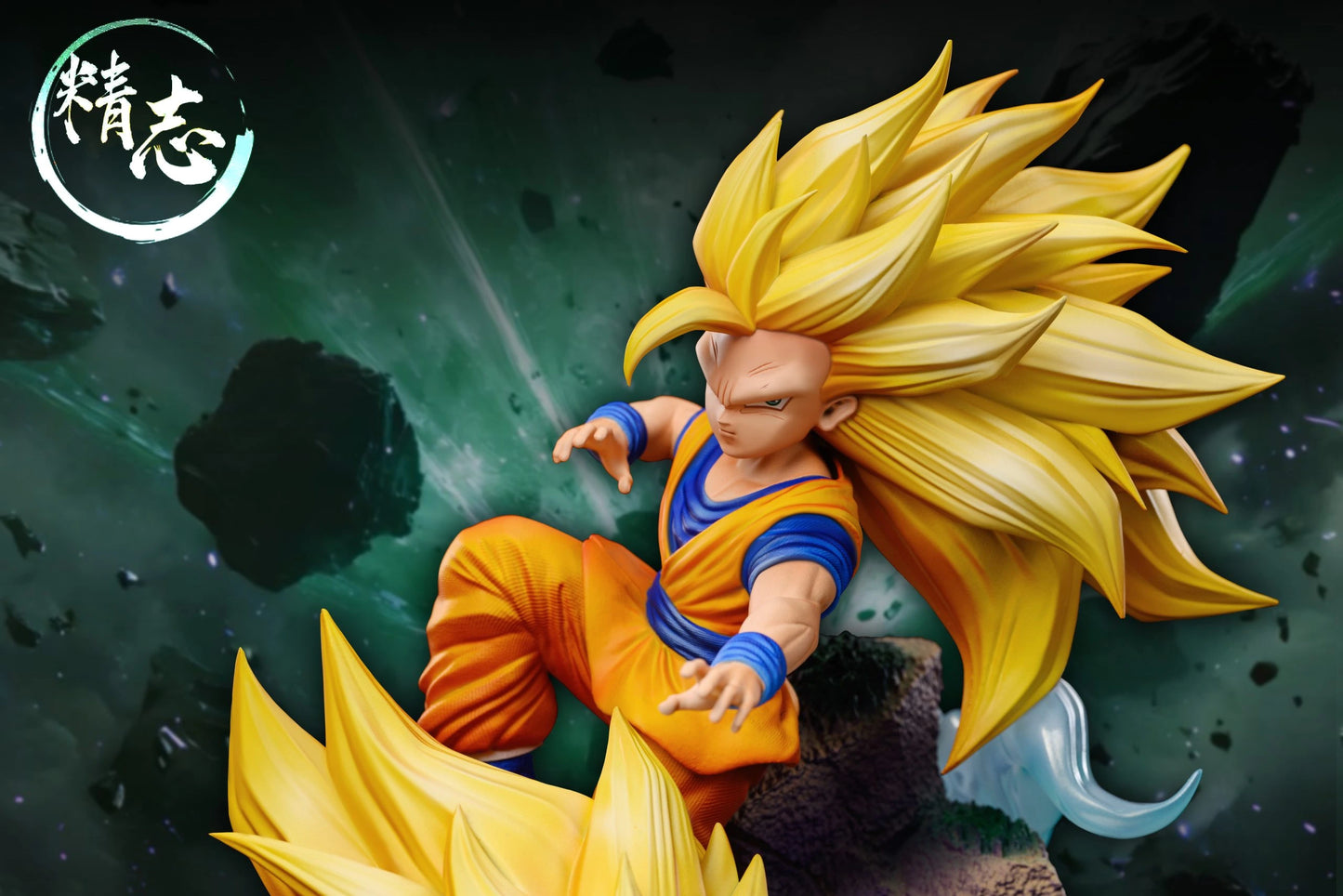 Preventa Resina Goku & Vegeta Figura Dragon Ball Jing Zhi  Estudio