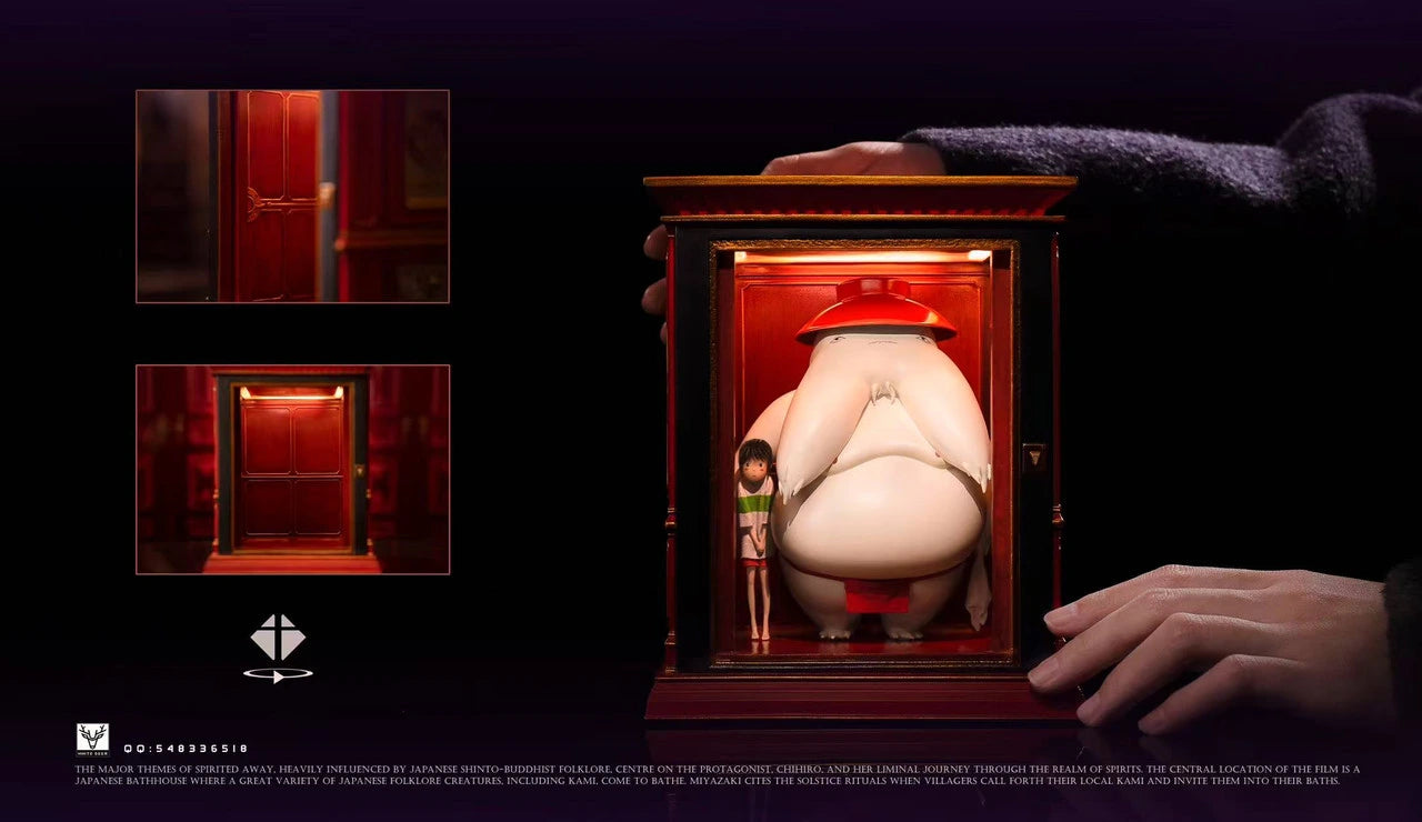 Preventa Resina Chihiro & Radish Spirit Figura El Viaje de Chihiro White Deer  Estudio