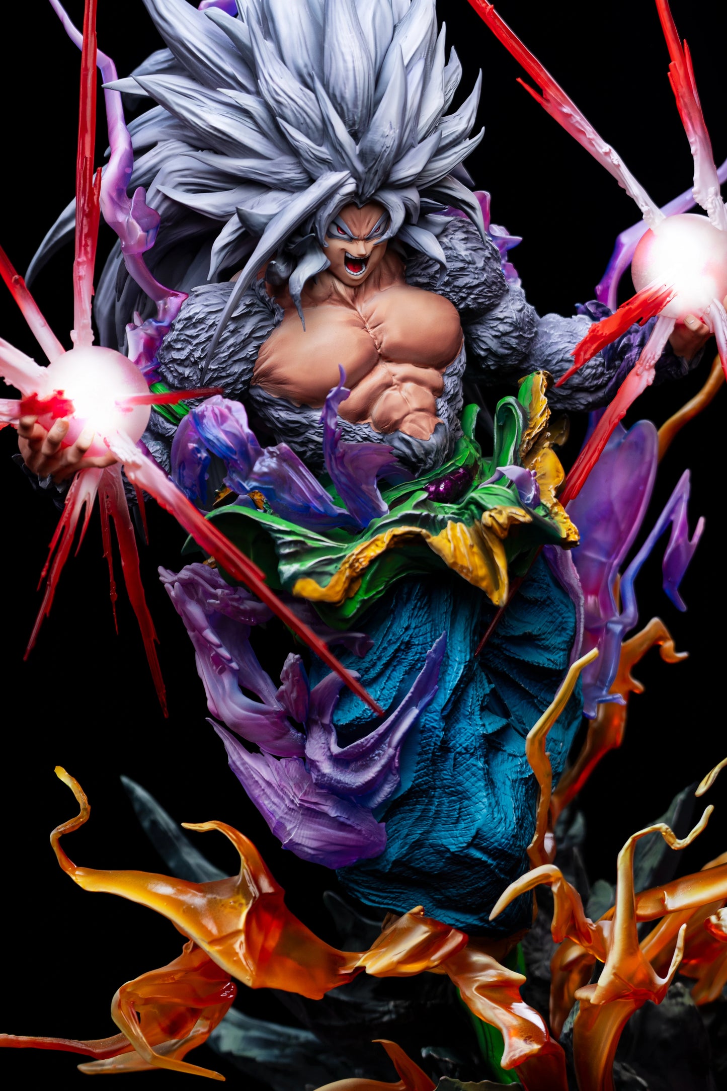 Preventa Resina Goku SSJ4 & SSJ5 Figura Dragon Ball Iron Curtain  Estudio
