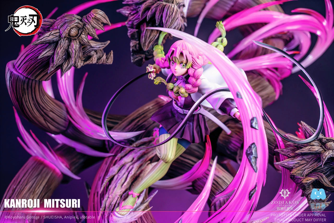 "Preventa Resina Mitsuri Kanroji  Figura Demon Slayer: Kimetsu no Yaiba  1/6 Zodiakos Estudio (Licencia)"