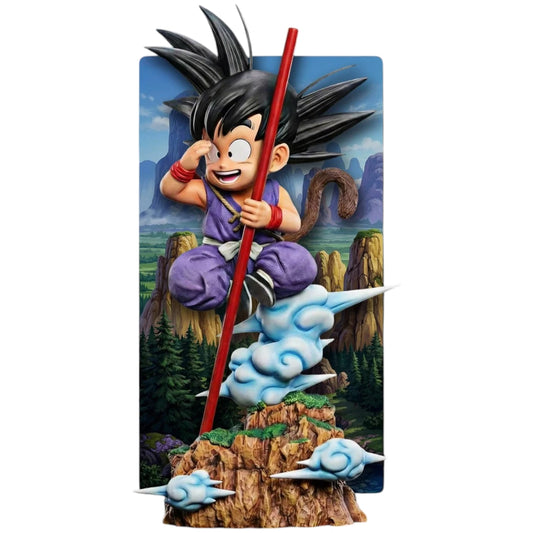 Preventa Resina Goku Niño Figura Dragon Ball Sky End  Estudio