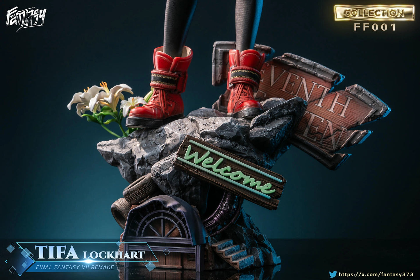 Preventa Resina Tifa Lockhart Figura Final Fantasy VII Fantasy  Estudio