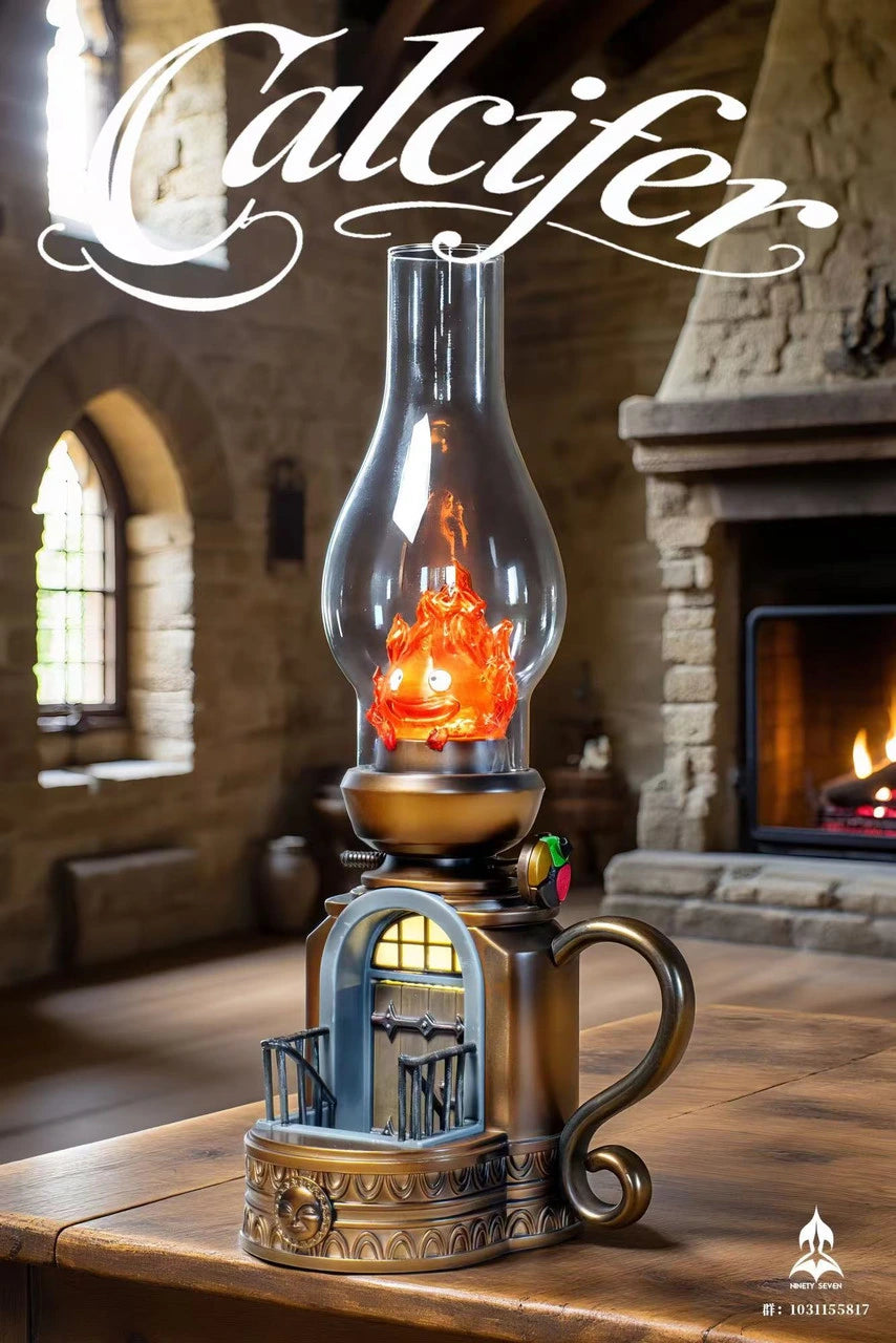 Preventa Resina Calcifer Figura El Castillo Vagabundo NINETY Seven Estudio