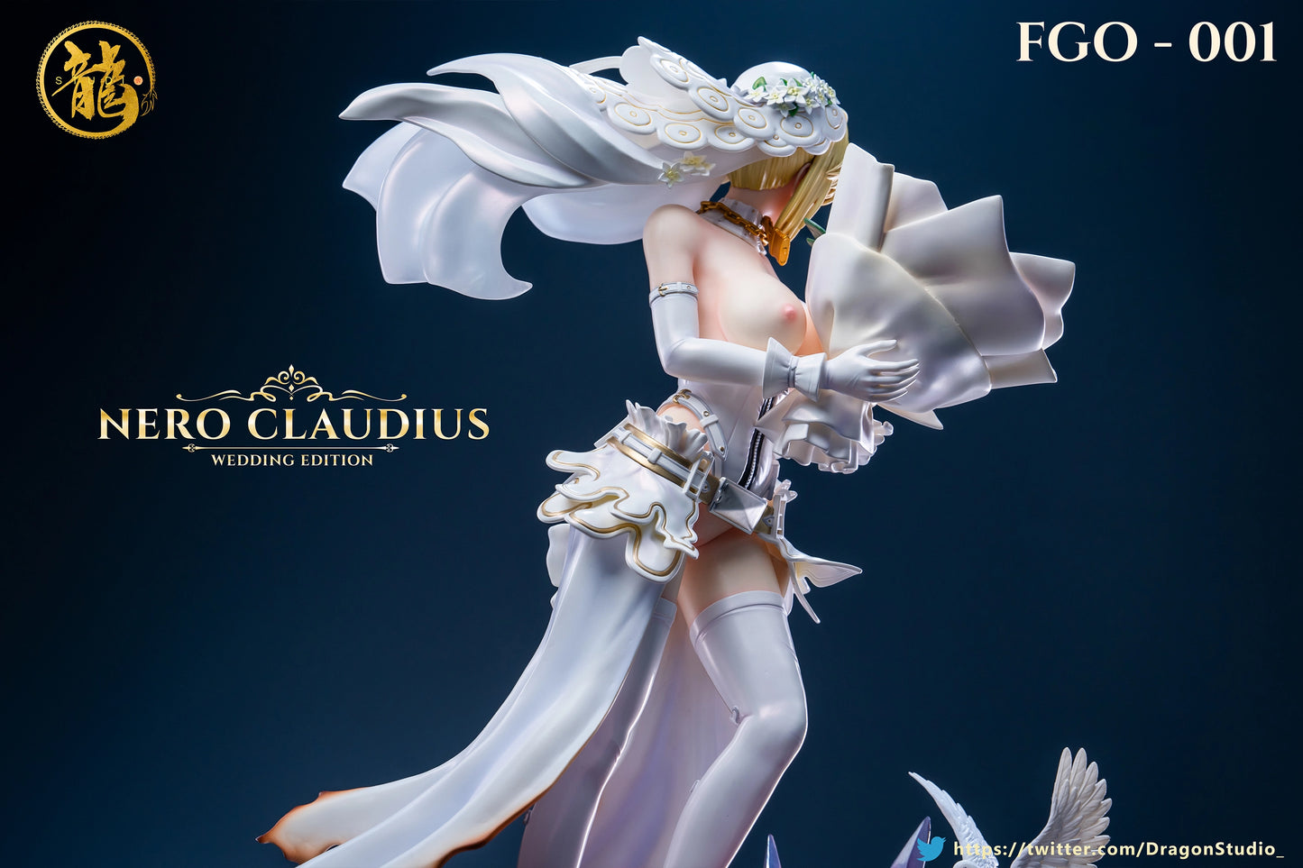 Preventa Resina Nero Claudius Figura Fate Series Dragon Estudio
